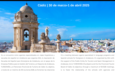 MEET Andalucía: EEA organiza en Cádiz el mayor congreso internacional de turismo idiomático de Andalucía